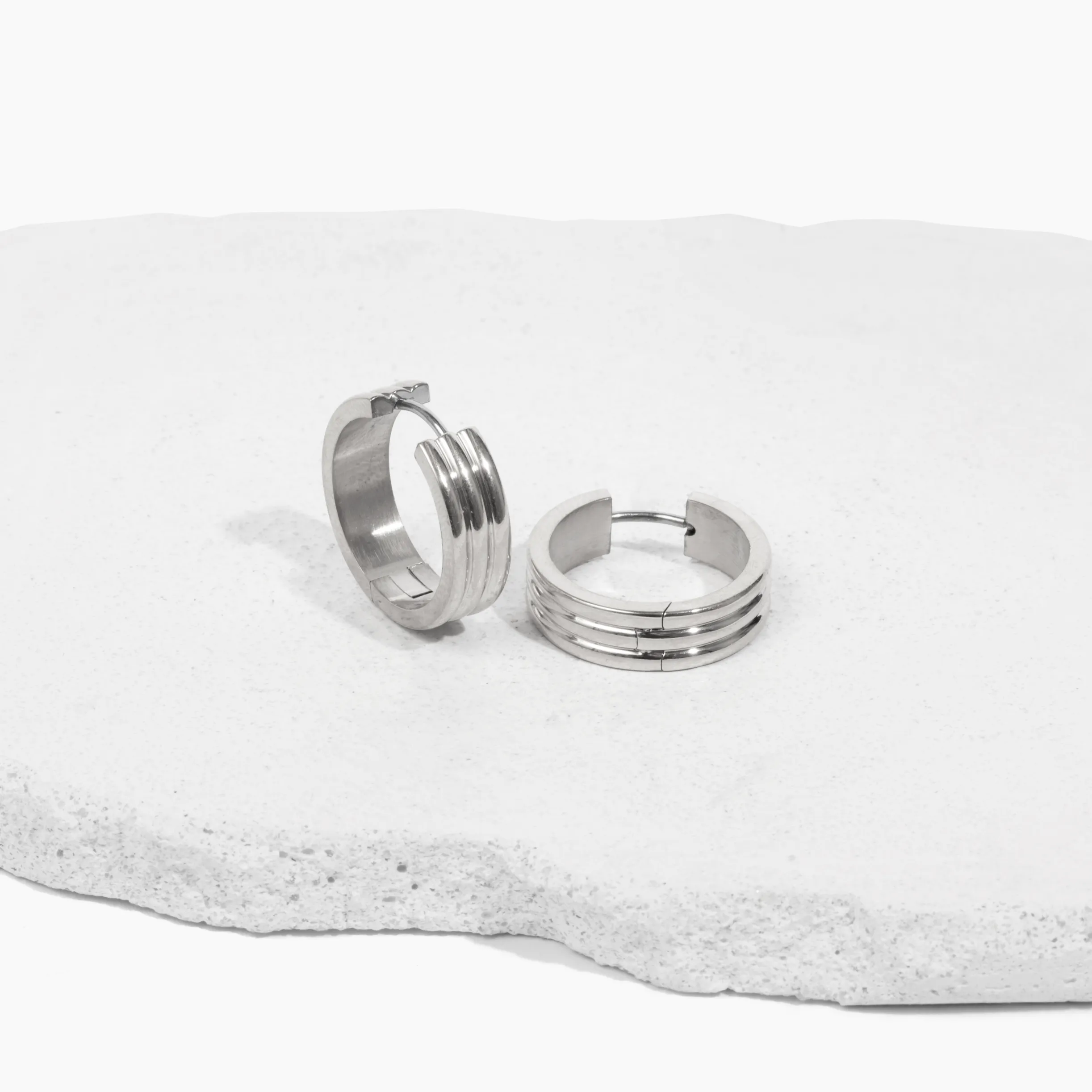 Large Nadine Hoops sold by Tini Lux product image thumbnail 4