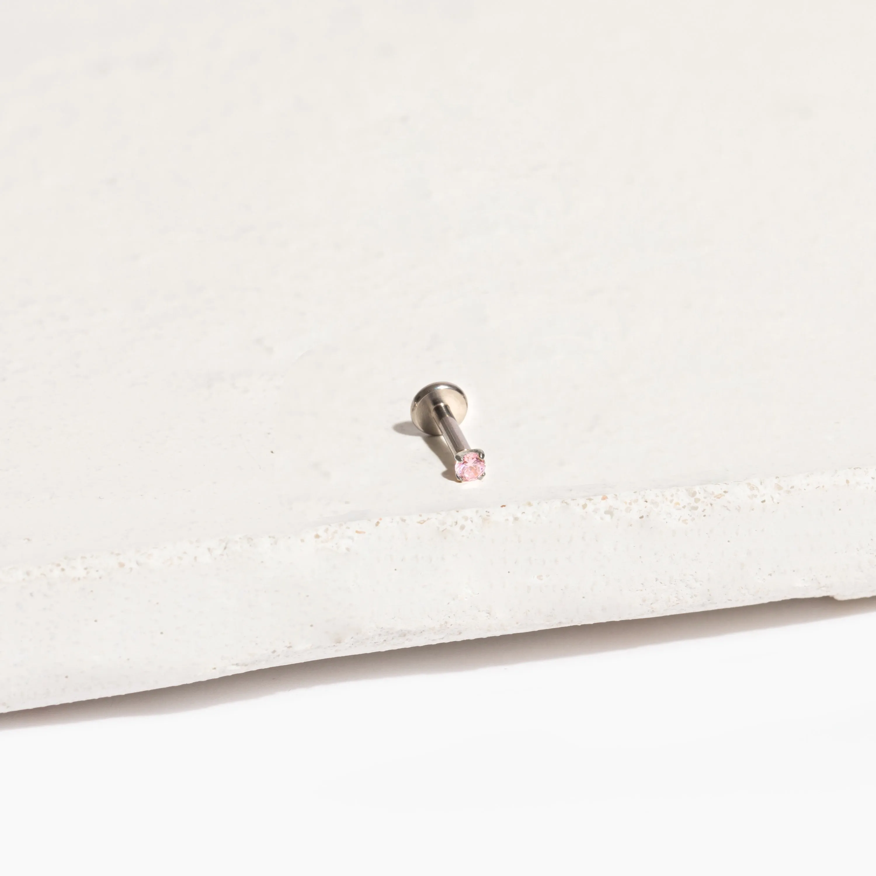 Single Nano Celeste Flat Back Stud Earring sold by Tini Lux product image thumbnail 4