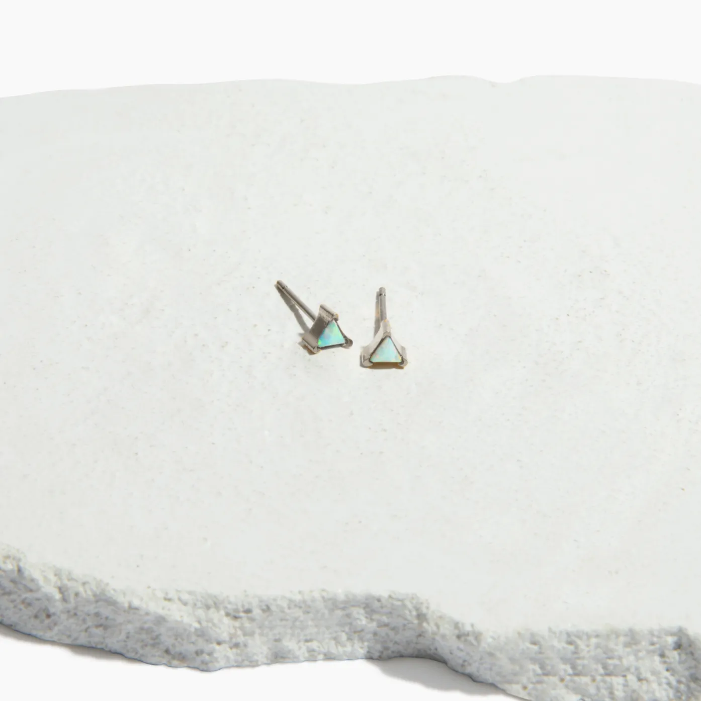 Collete Opal Stud Earrings sold by Tini Lux product image thumbnail 3
