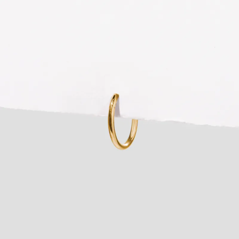 Single Coastal Hoop Earring made by Tini Lux