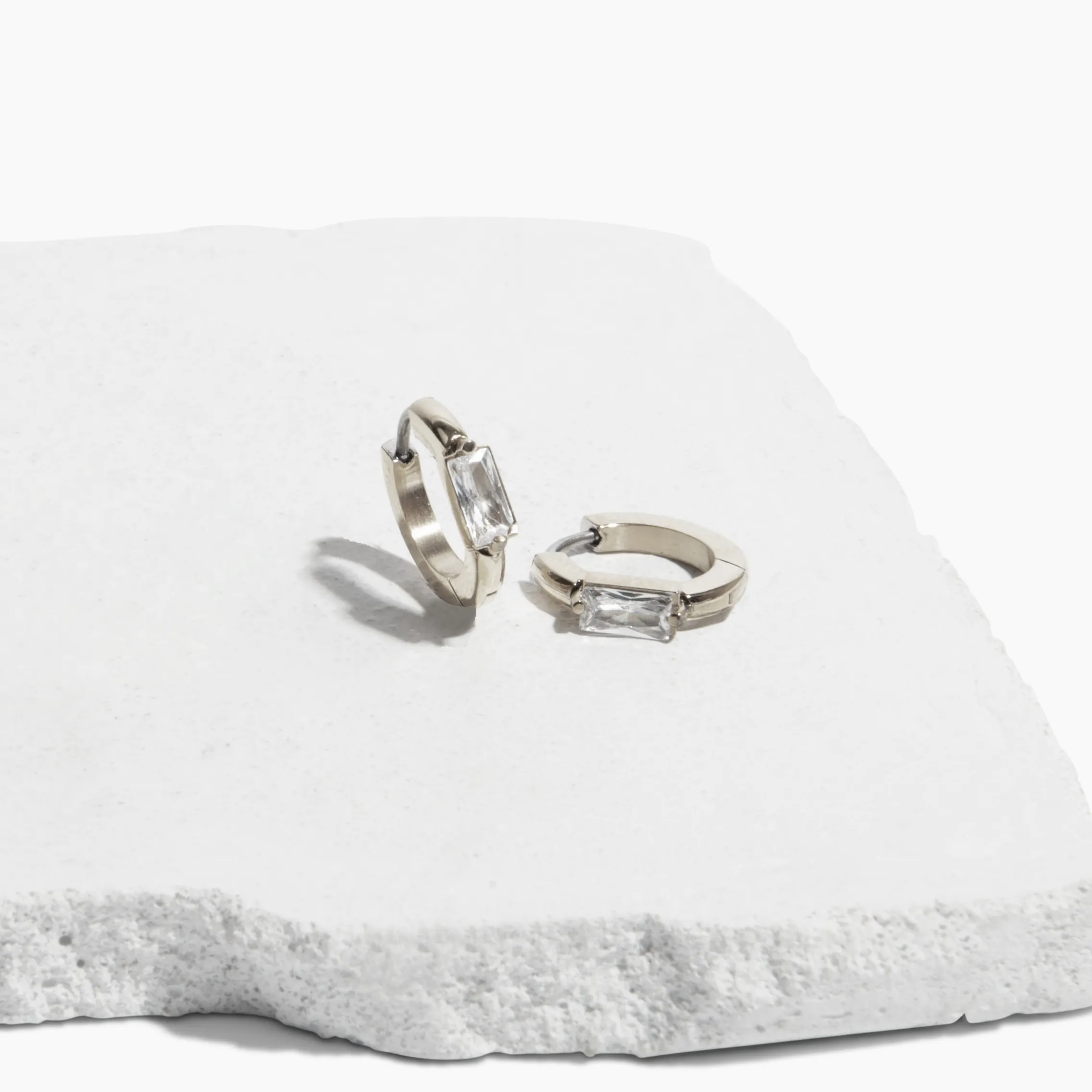 Camille Gemstone Hoop Earrings sold by Tini Lux product image thumbnail 3