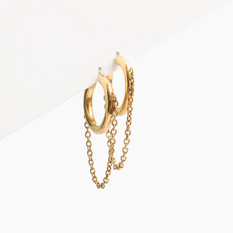 Jane Hoop Earrings made by Tini Lux