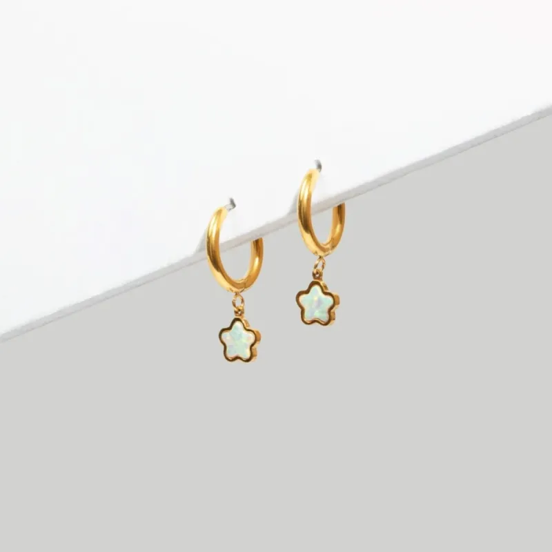 Cordelia Hoop Earrings sold by Tini Lux