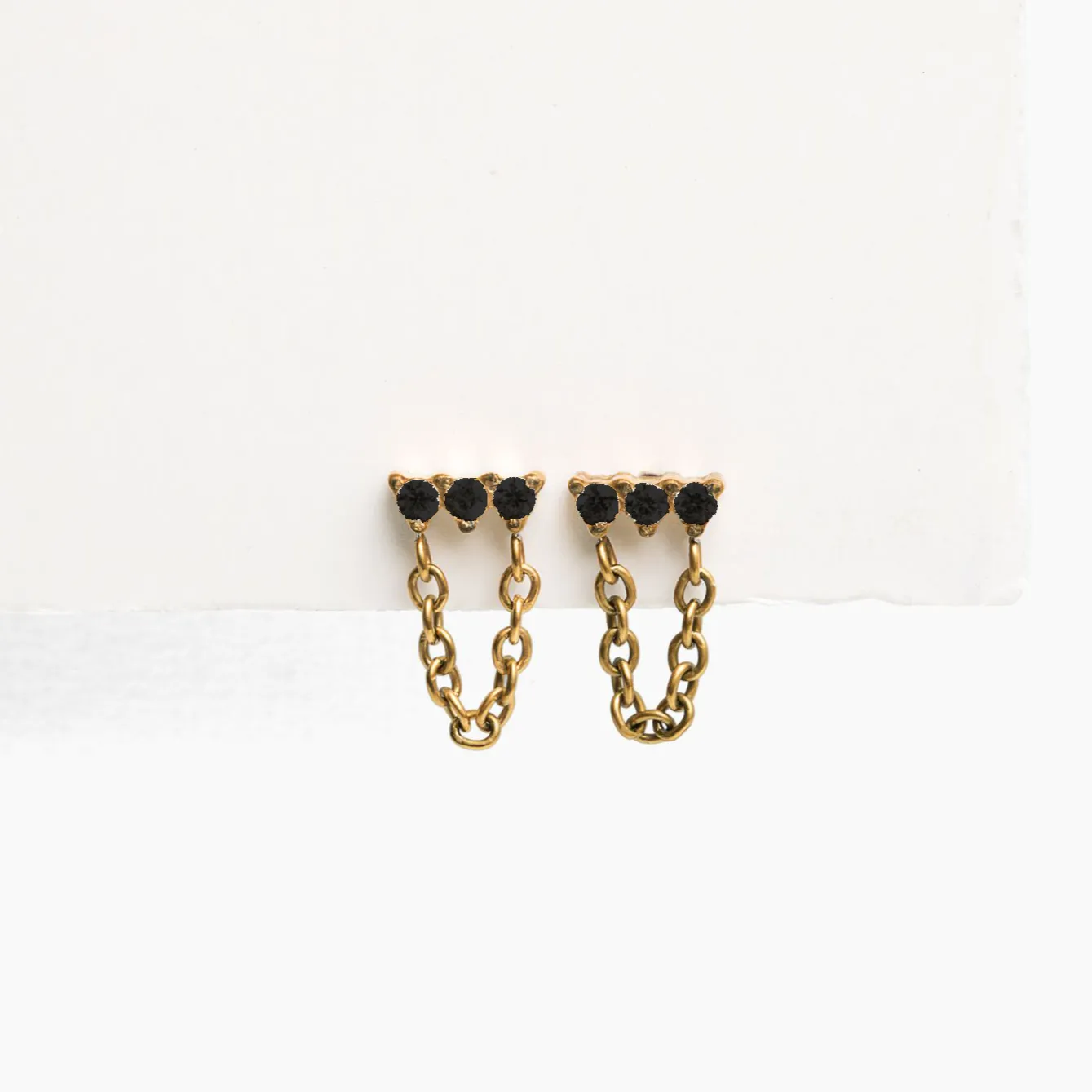 Tara Stud Earrings sold by Tini Lux product image thumbnail 3