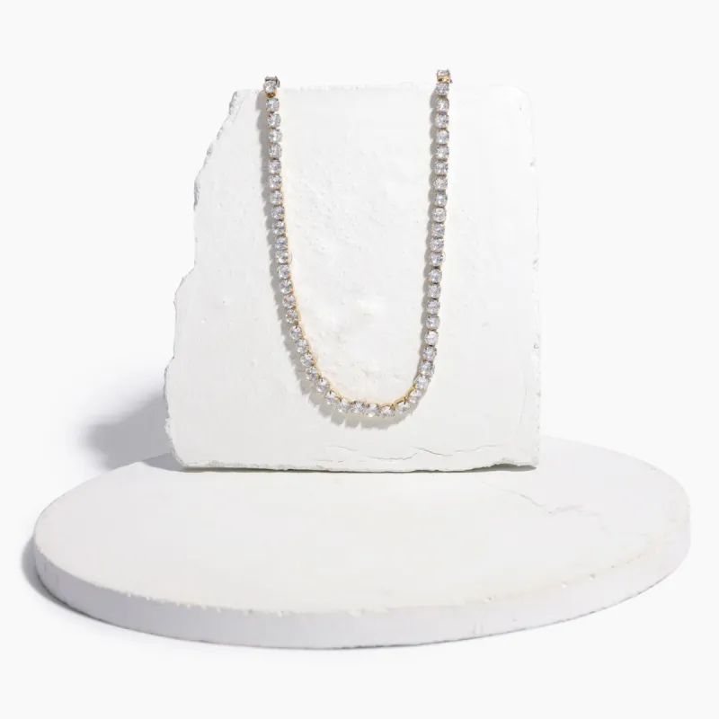 Tennis Necklace sold by Tini Lux