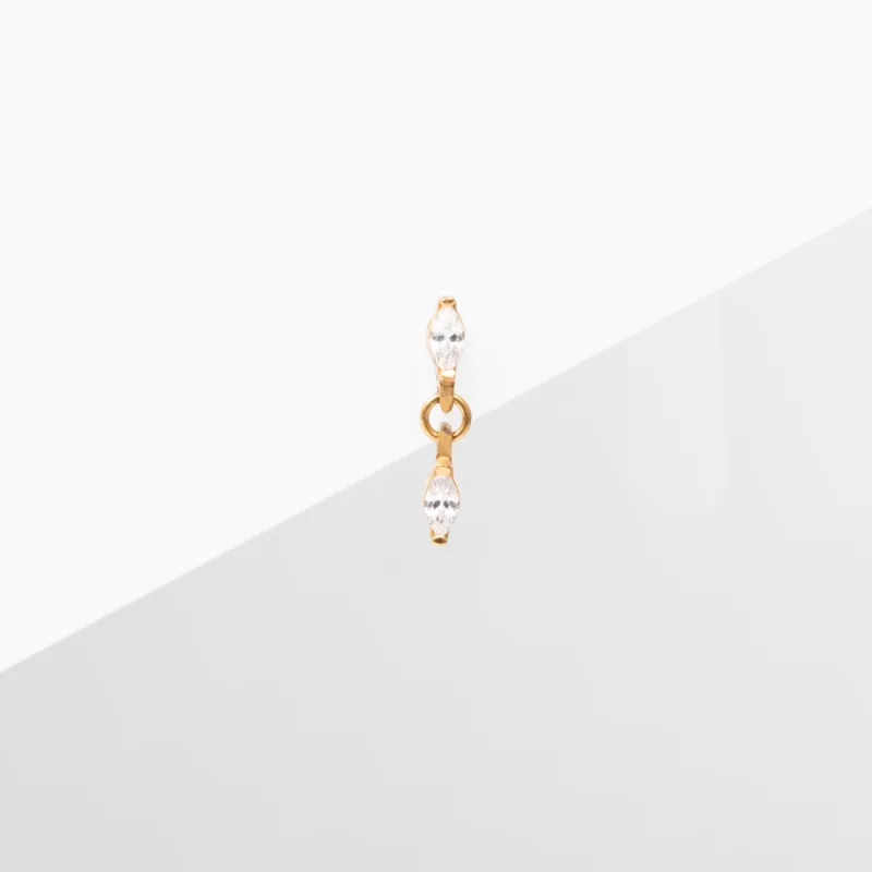 Single Evelyn Stud Earring sold by Tini Lux