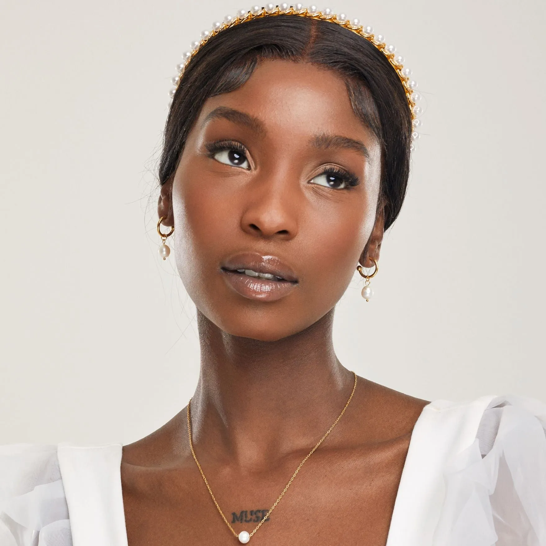 Lilibet Hoop Earrings sold by Tini Lux product image thumbnail 2