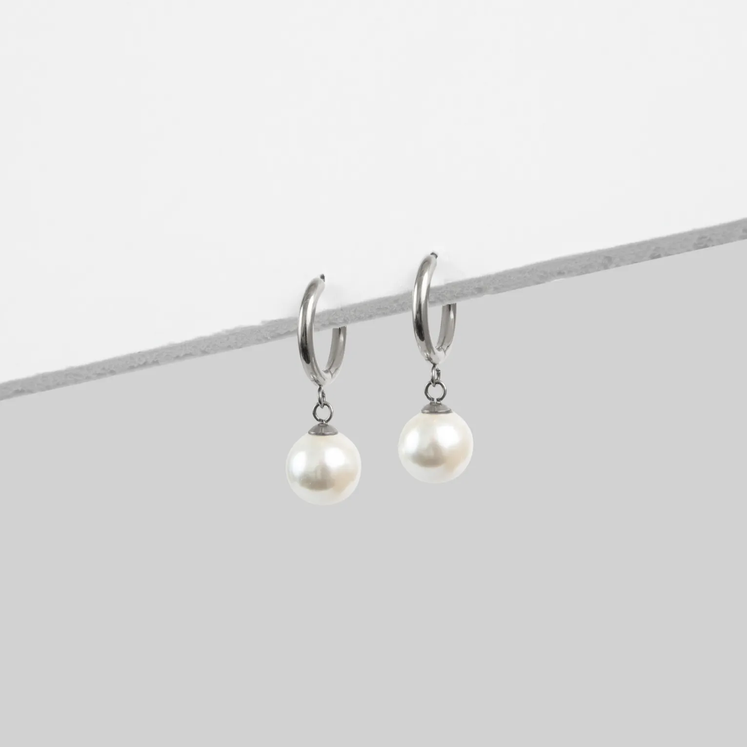 Lilibet Hoop Earrings sold by Tini Lux product image thumbnail 5