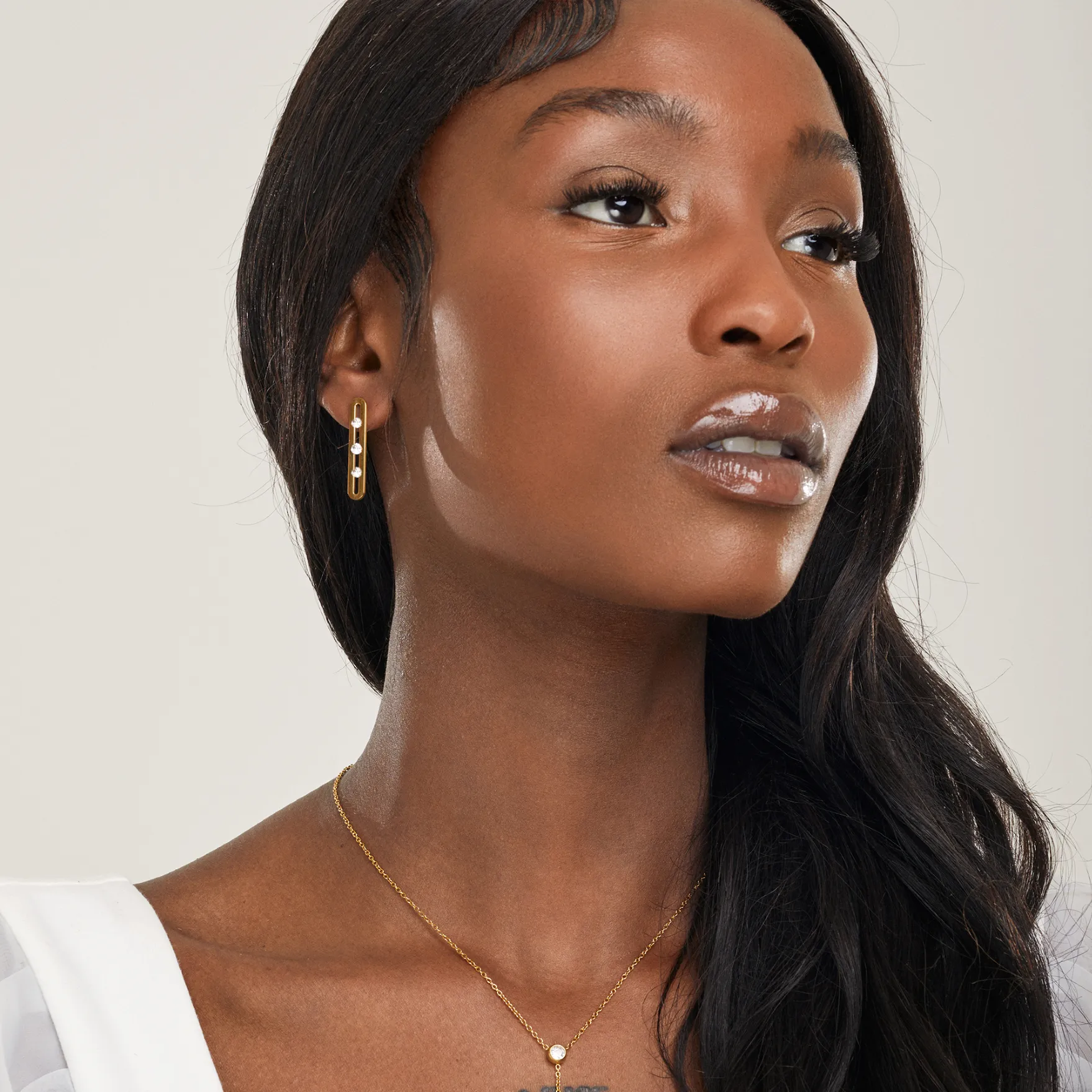 Issa Drop Earrings sold by Tini Lux product image thumbnail 3