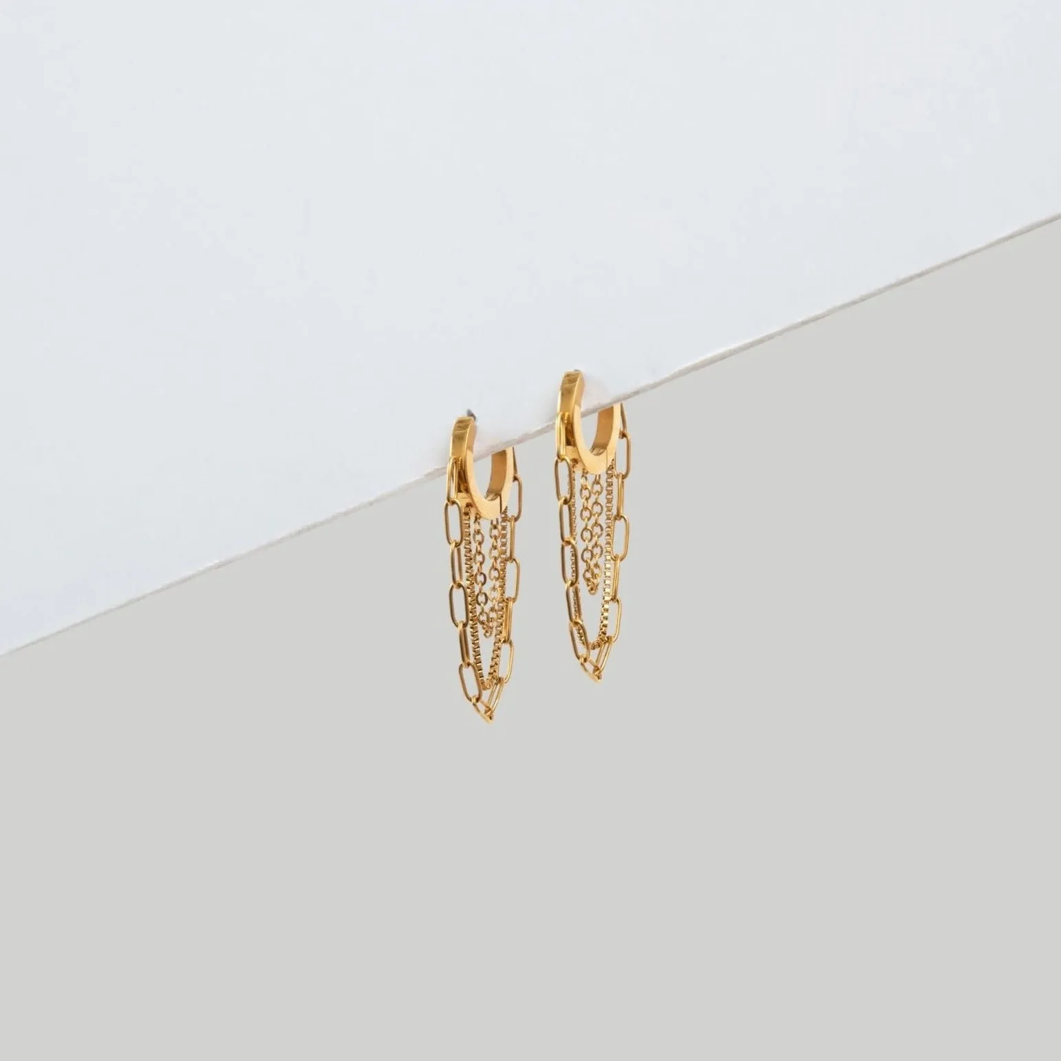 Cascade Hoop Earrings sold by Tini Lux