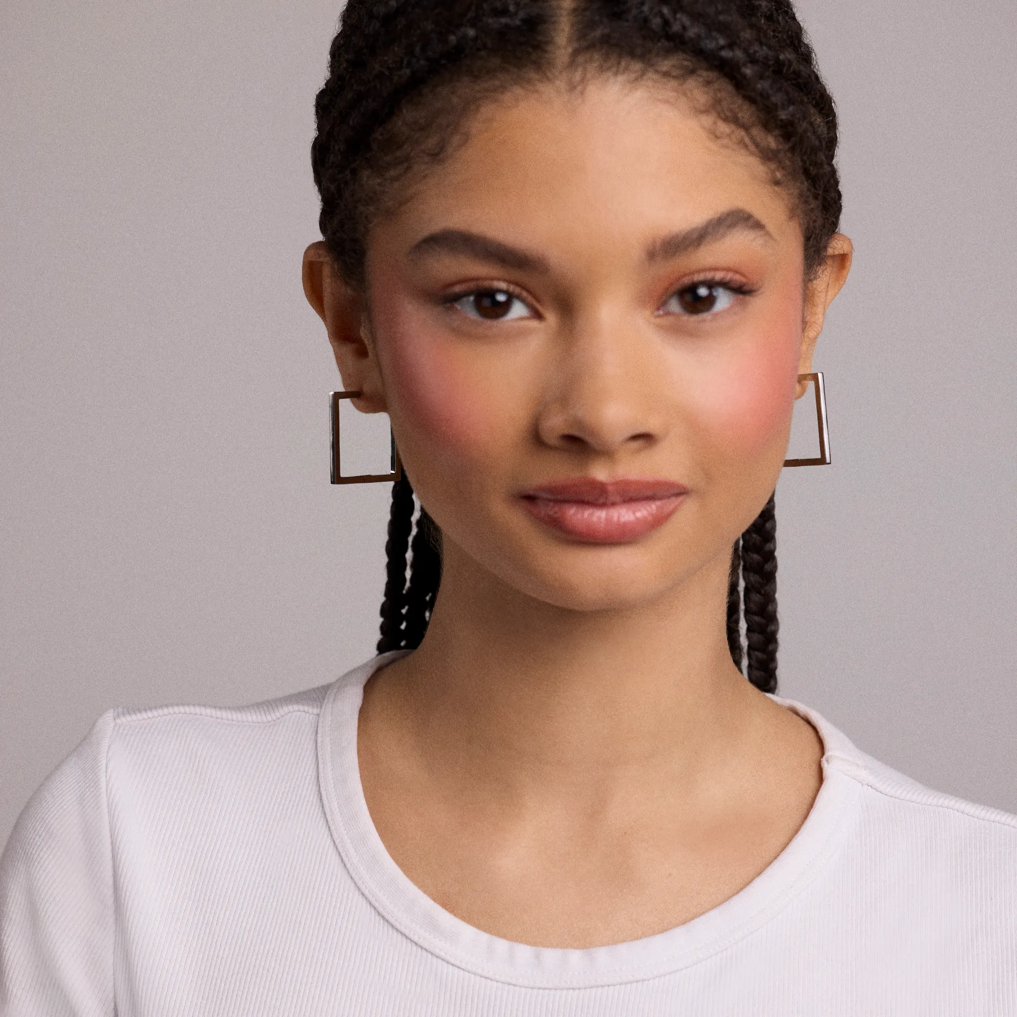 Audrey Hoop Earrings sold by Tini Lux product image thumbnail 3
