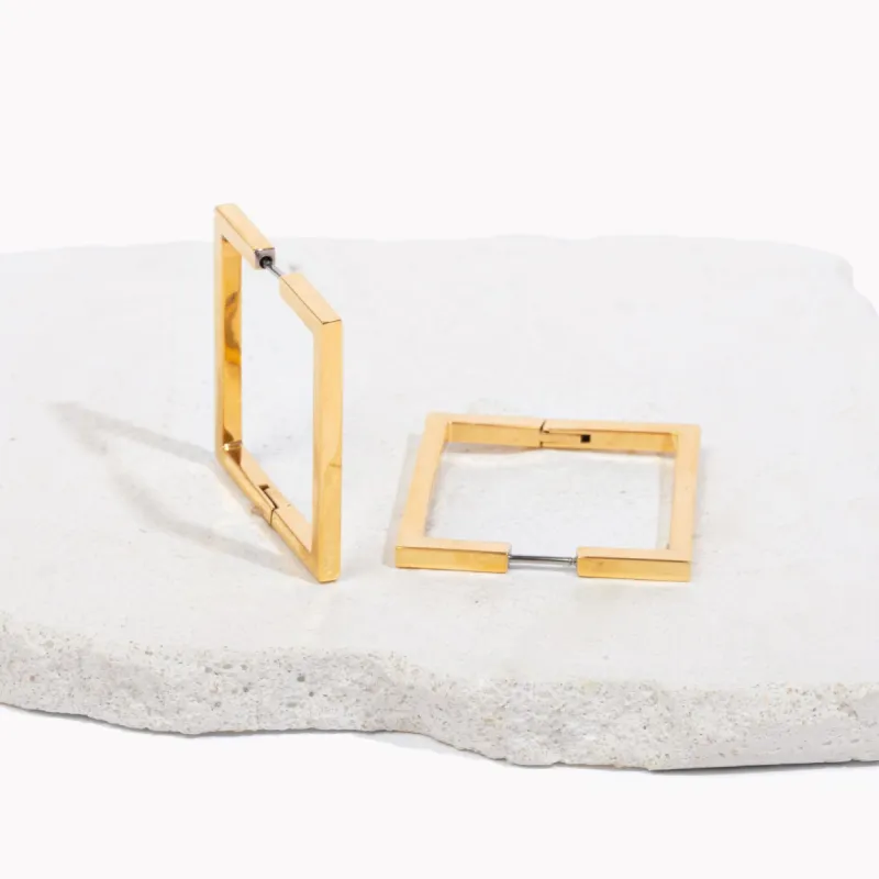 Audrey Hoop Earrings sold by Tini Lux