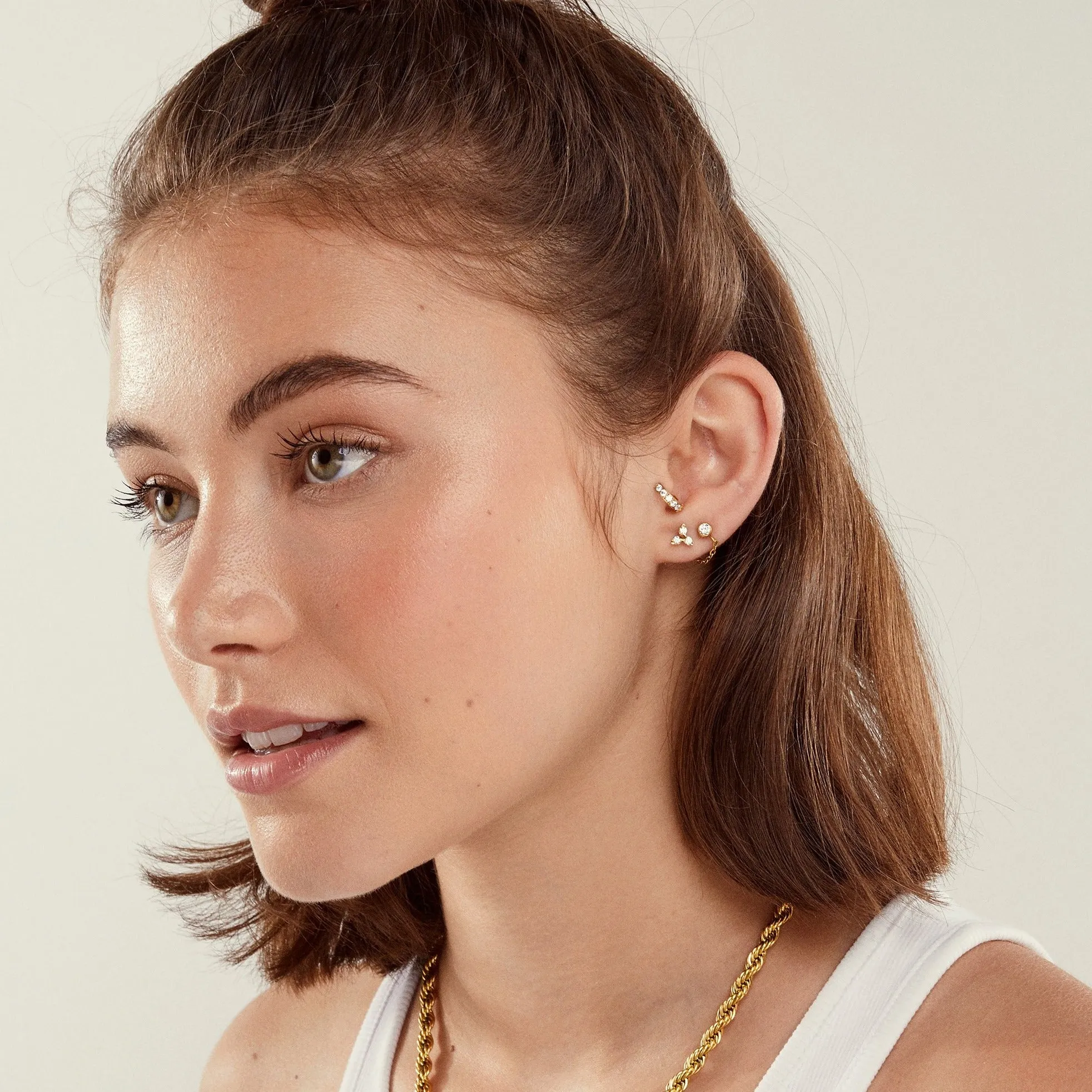 Pave Astrid Stud sold by Tini Lux product image thumbnail 2