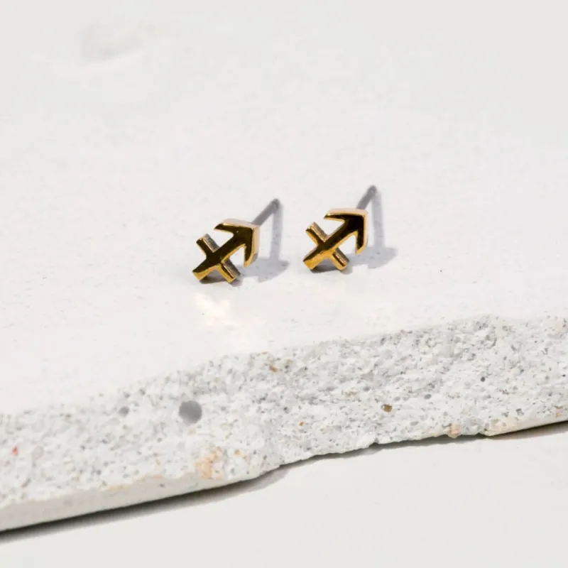 Sagittarius Studs sold by Tini Lux