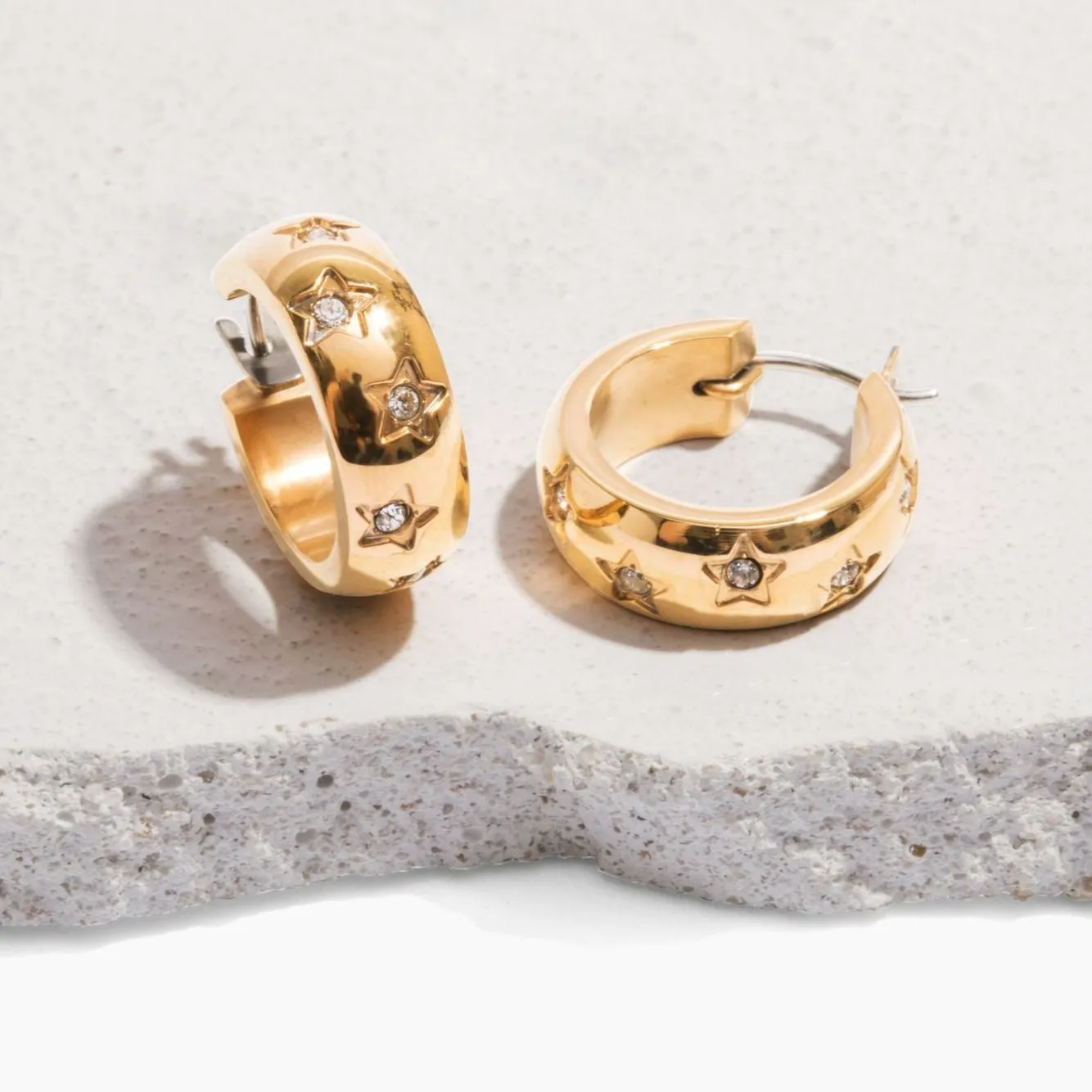 Bianca Hoop Earrings sold by Tini Lux