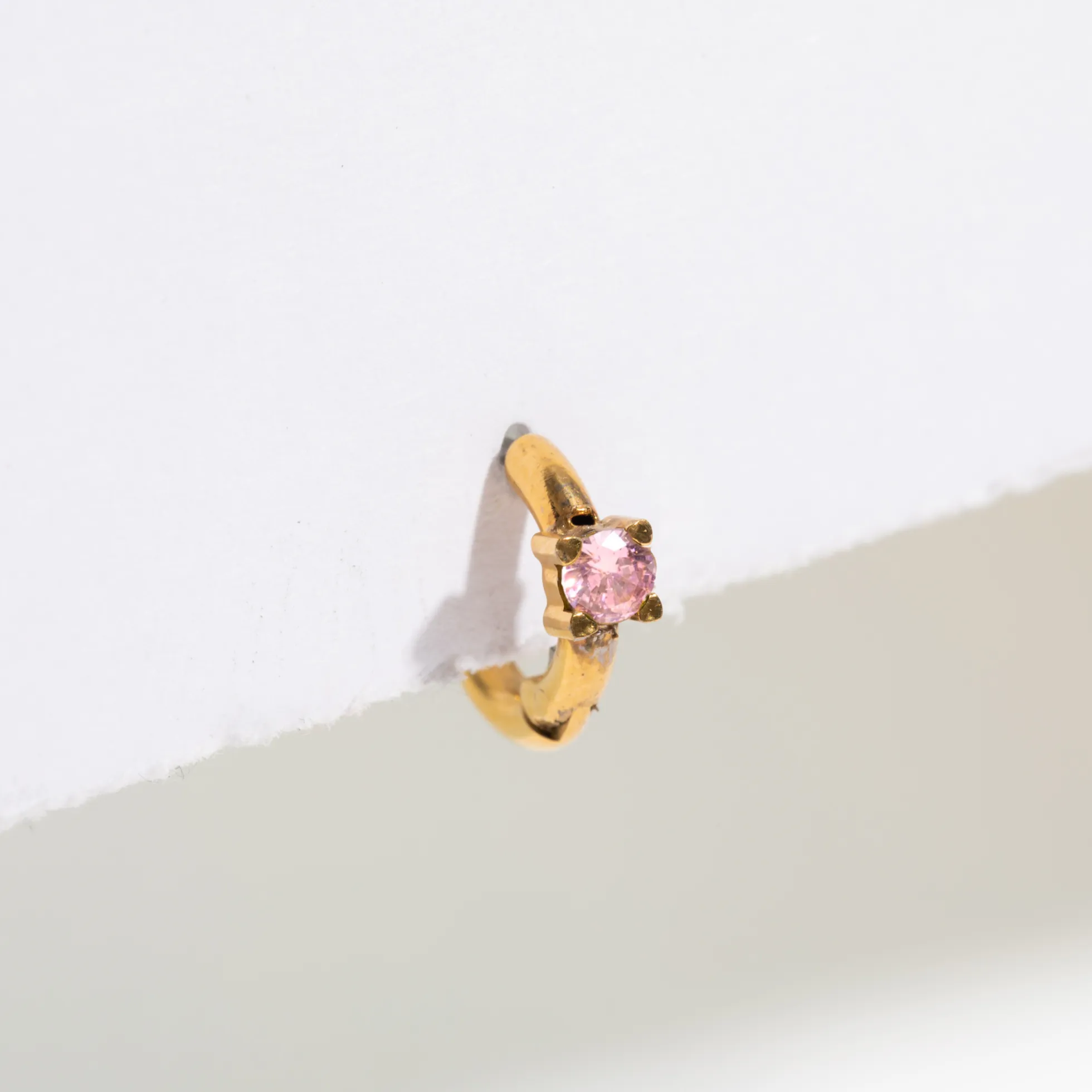 Single Finn Huggie Hoop Earring sold by Tini Lux product image thumbnail 3