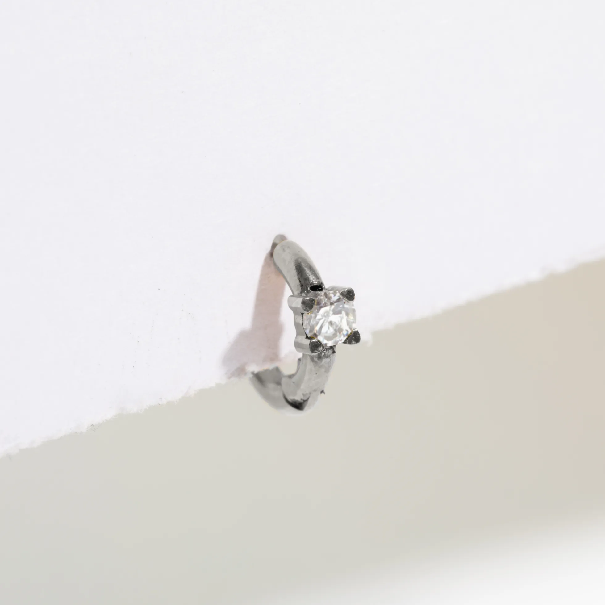 Single Finn Huggie Hoop Earring sold by Tini Lux product image thumbnail 2