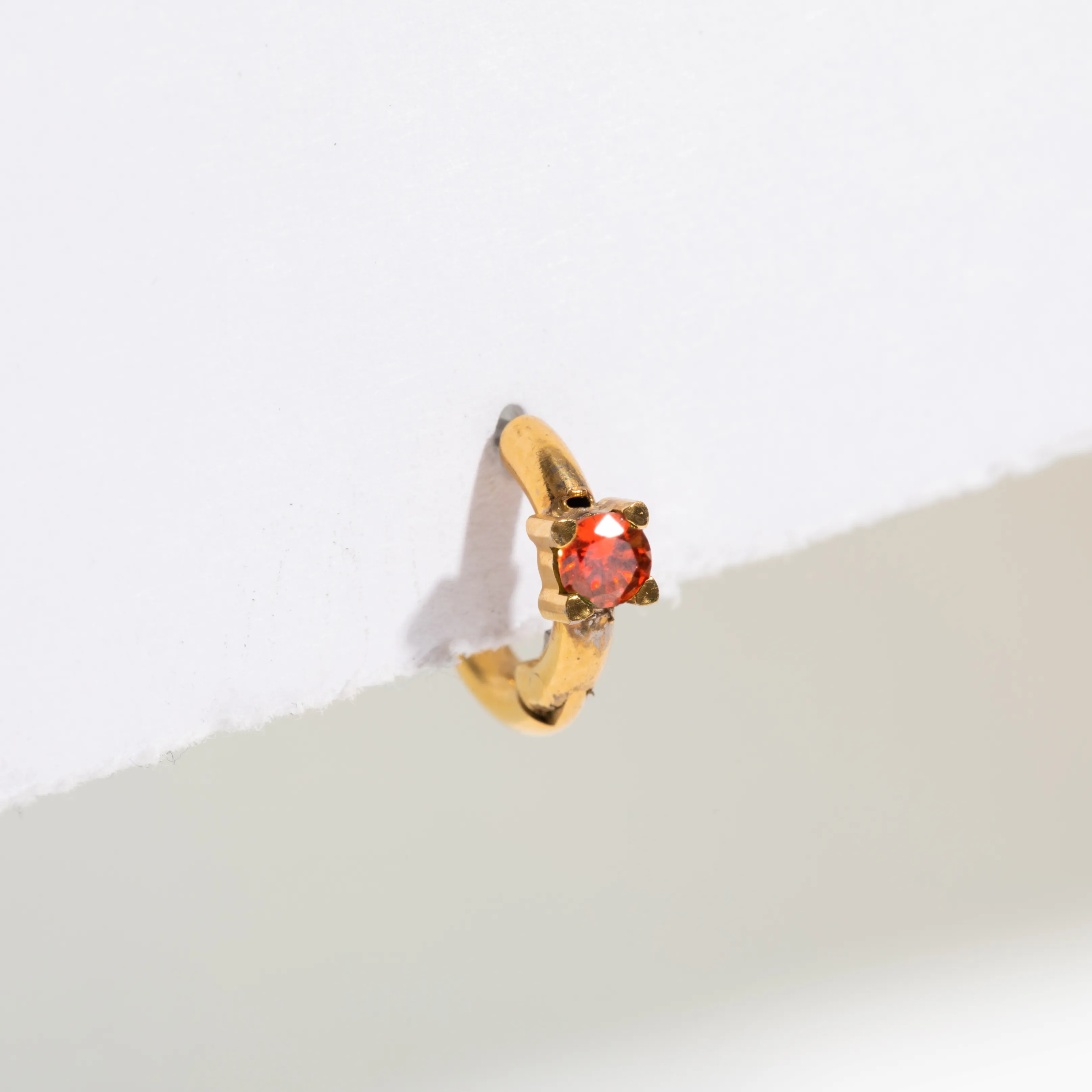 Single Finn Huggie Hoop Earring sold by Tini Lux product image thumbnail 5