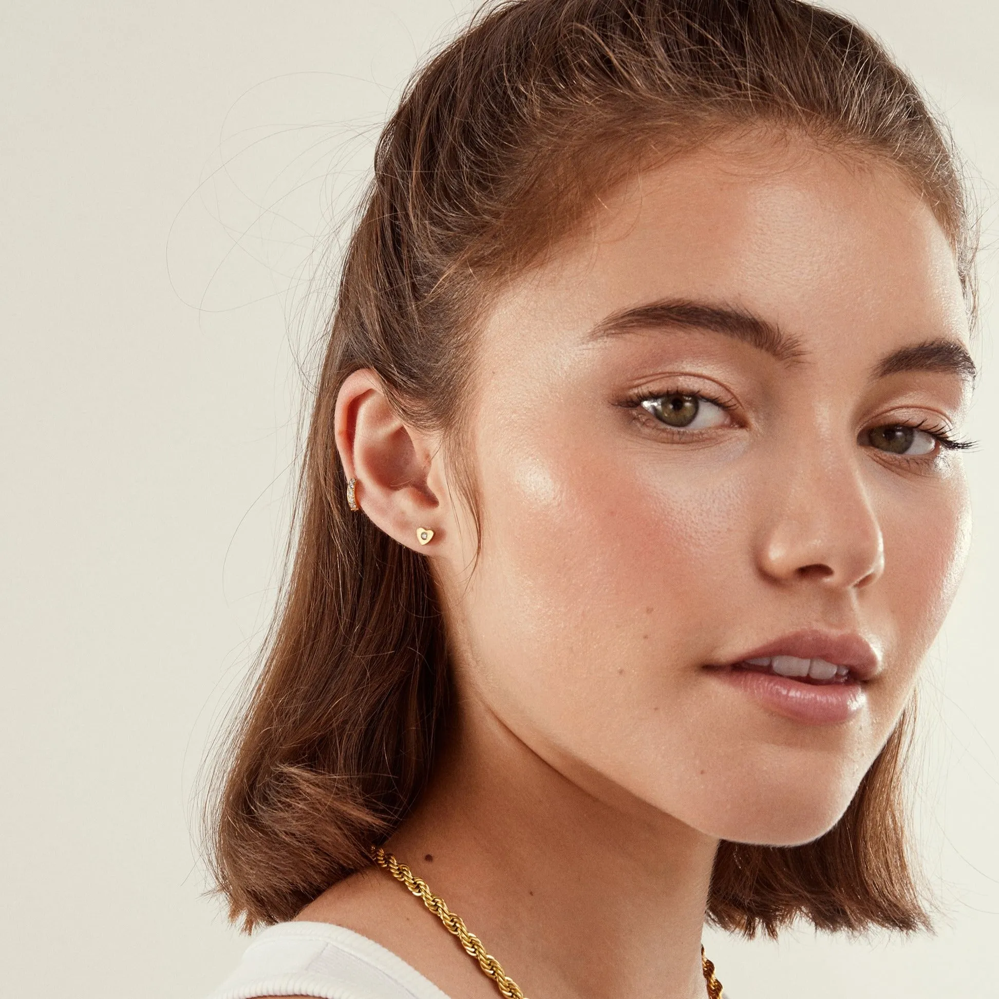 Heart Ace Studs sold by Tini Lux product image thumbnail 2