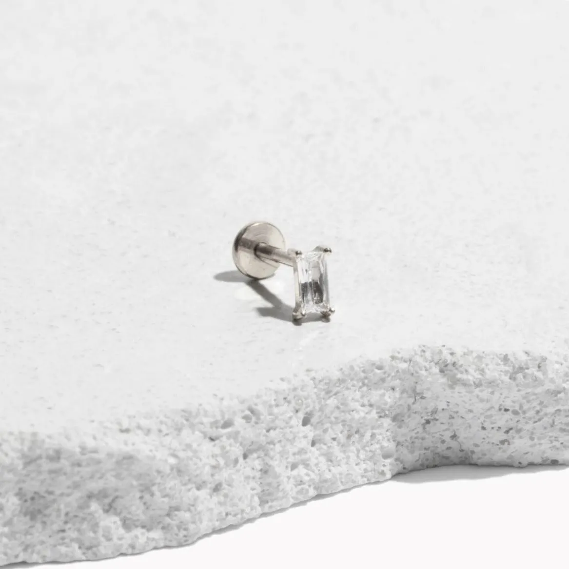 Single Nano Bijou Flat Back Stud sold by Tini Lux product image thumbnail 3