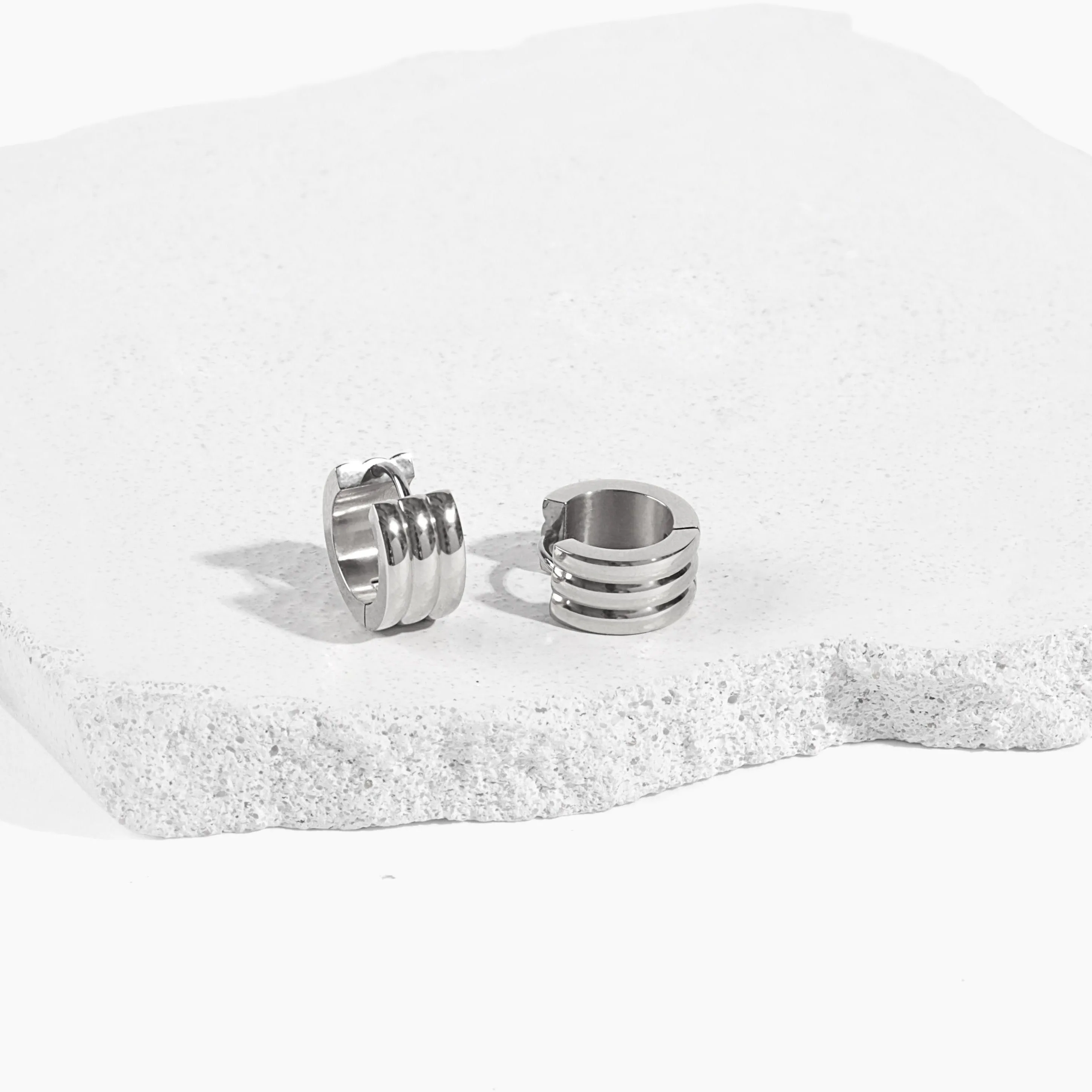 Nadine Hoop Earrings sold by Tini Lux product image thumbnail 2