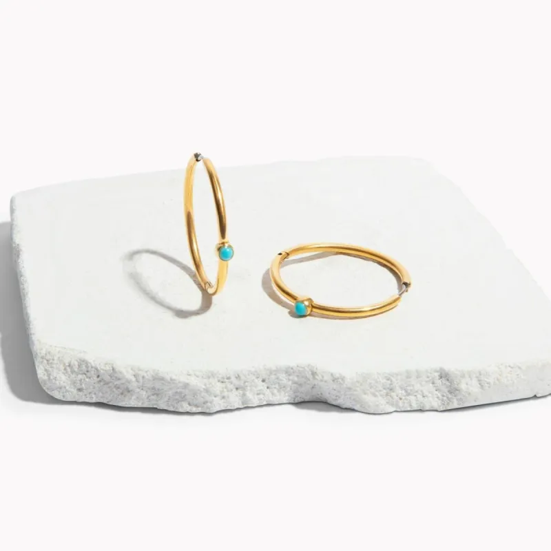 Haven Hoop Earrings sold by Tini Lux