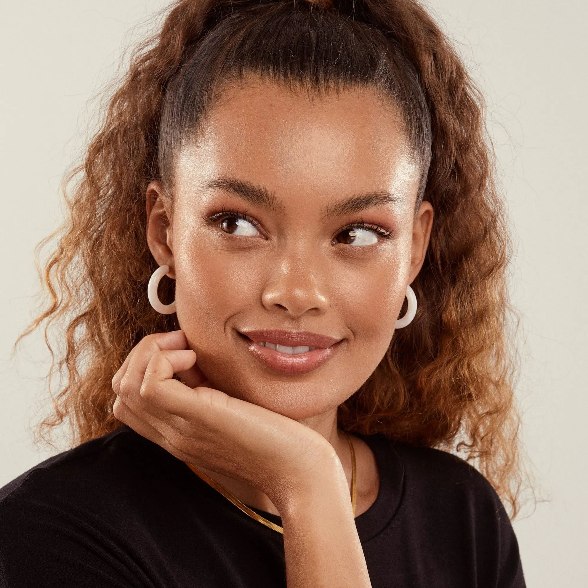 Dani Hoops sold by Tini Lux product image thumbnail 3