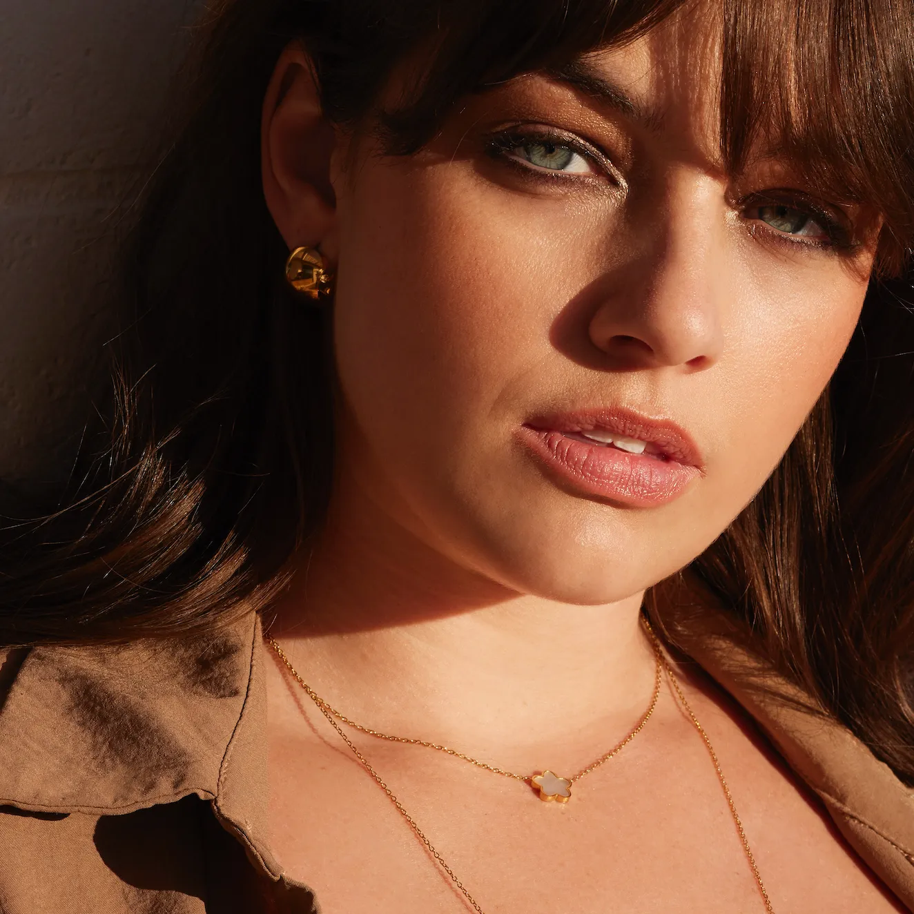 Brunch Hoop Earrings sold by Tini Lux product image thumbnail 2