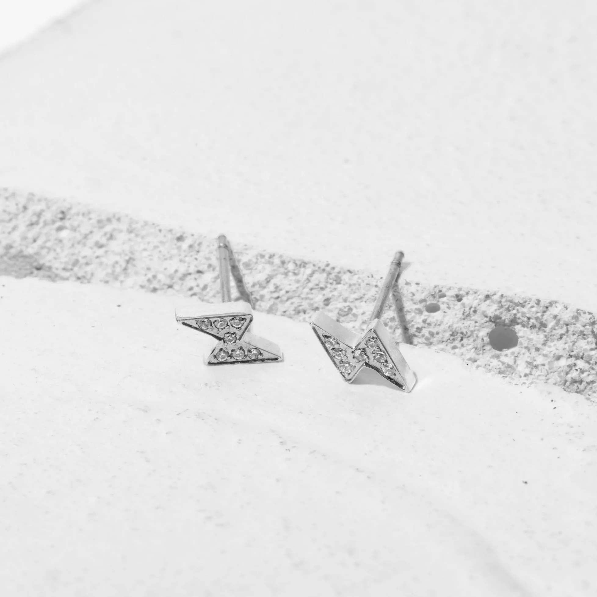 Lea Pave Studs sold by Tini Lux product image thumbnail 3