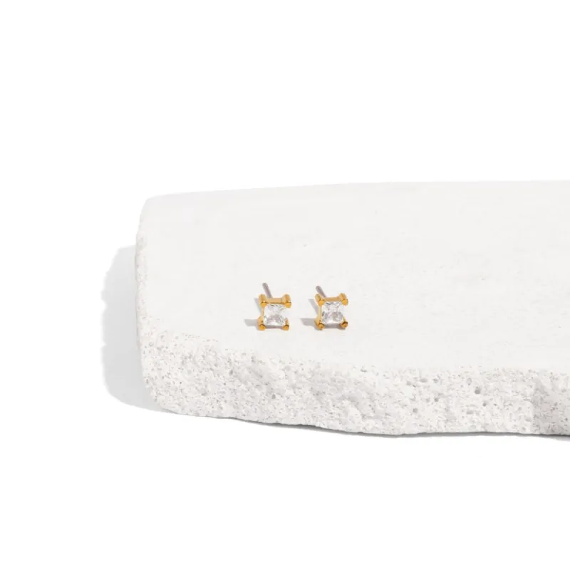 Mini Isabelle Stud Earrings sold by Tini Lux