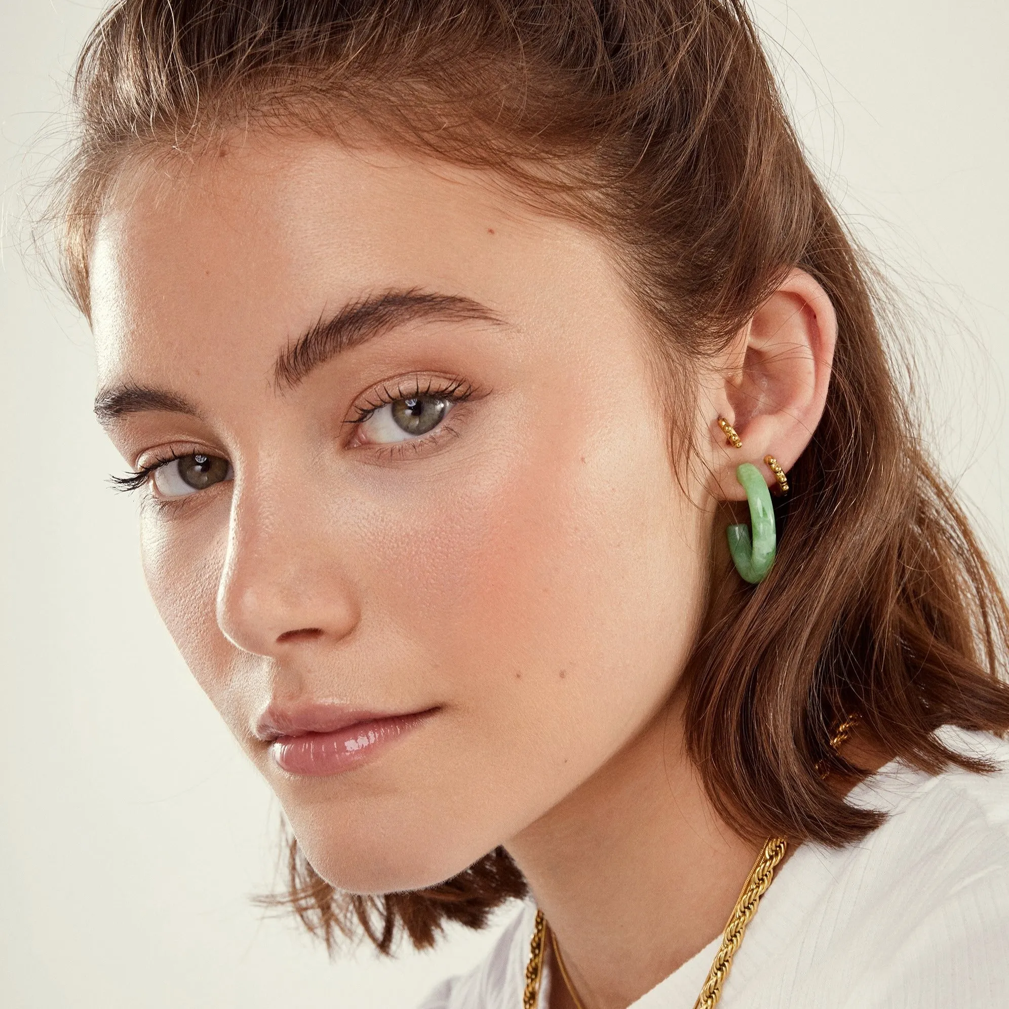 Jade Island Hoops sold by Tini Lux product image thumbnail 3