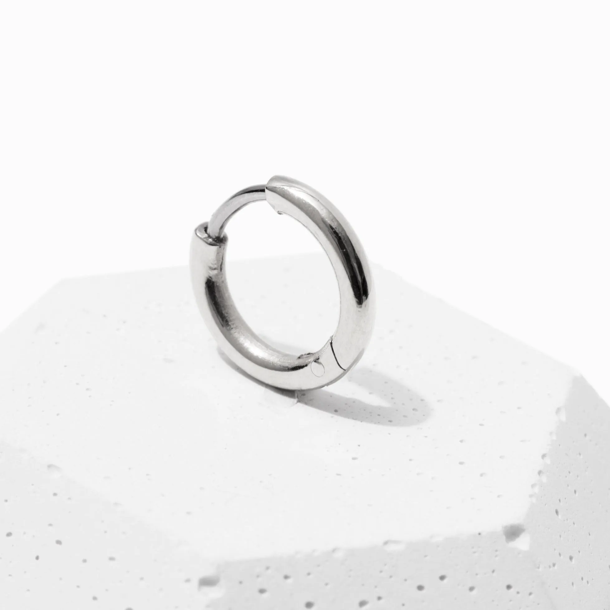 Single Small Rooftop Huggie Hoop Earring sold by Tini Lux product image thumbnail 2