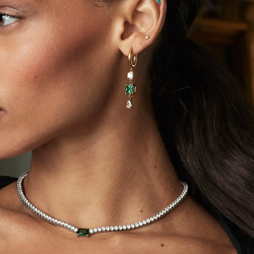 Malia Hoop Earrings sold by Tini Lux product image thumbnail 4