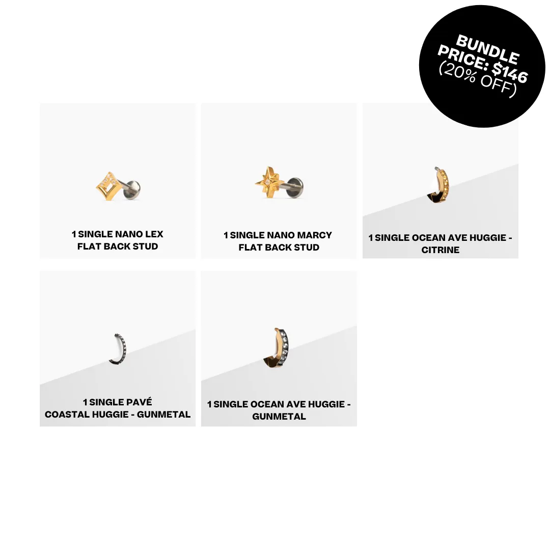 City of Lux Ear Stack sold by Tini Lux product image thumbnail 3