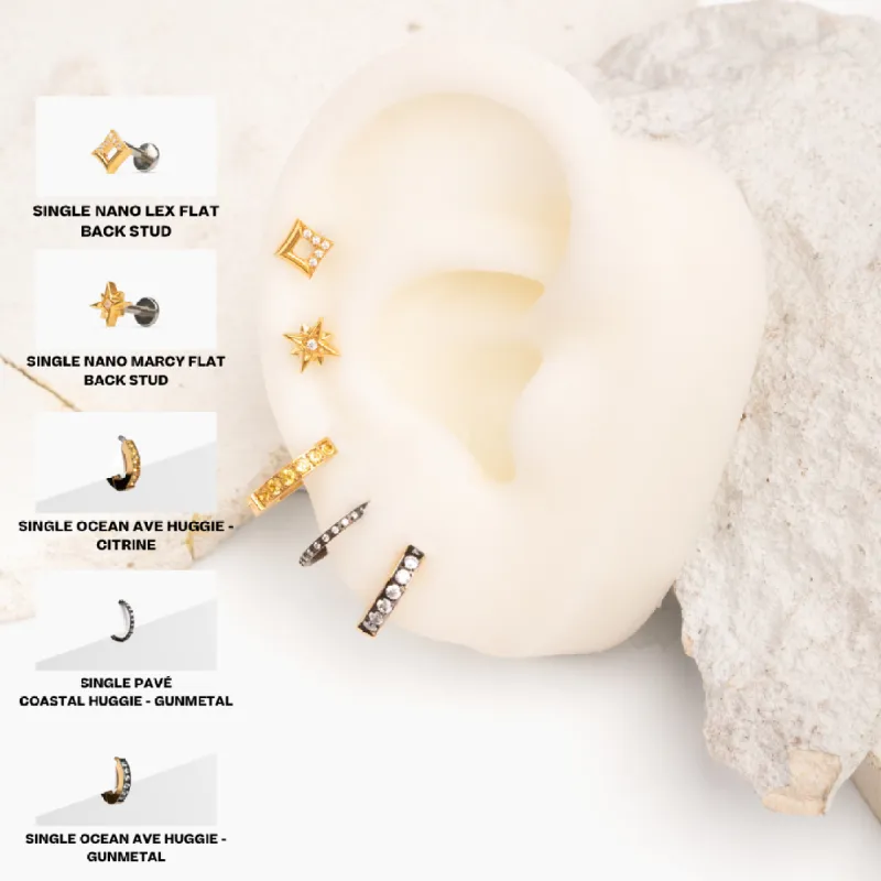 City of Lux Ear Stack sold by Tini Lux