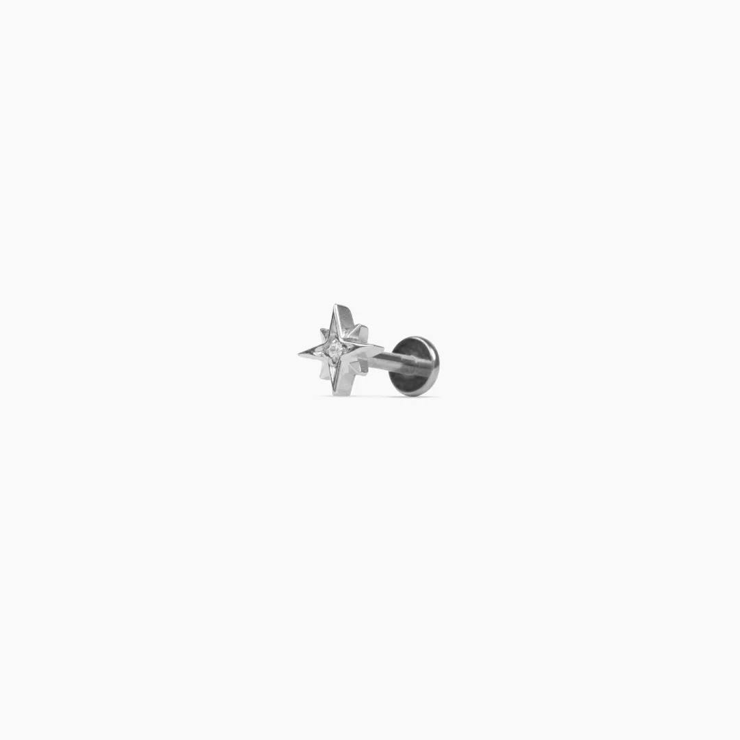 Single Nano Marcy Flat Back Stud sold by Tini Lux product image thumbnail 5
