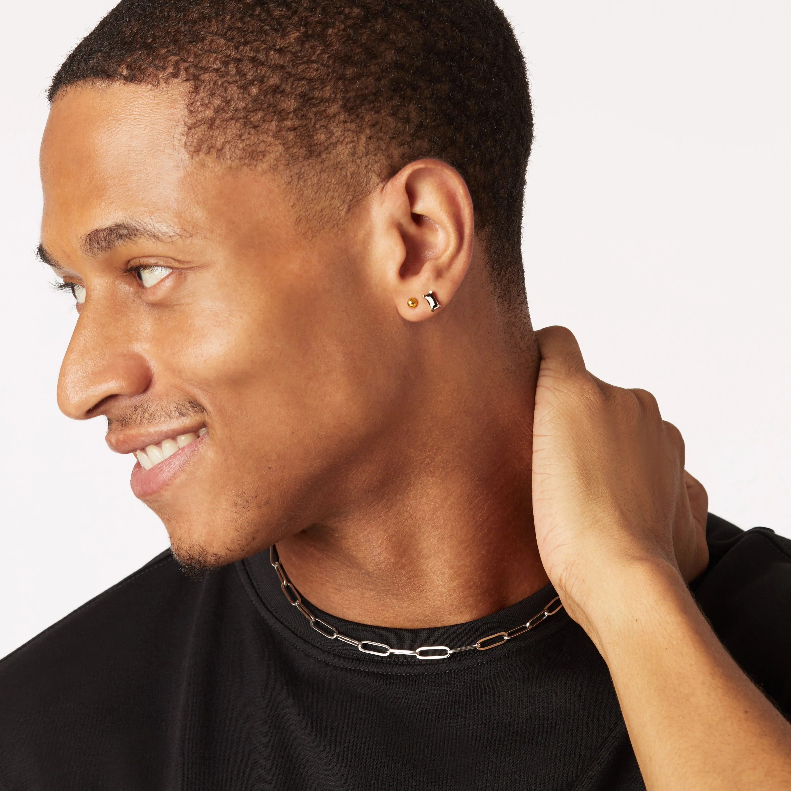 Mini Layla Stud Earrings sold by Tini Lux product image thumbnail 3