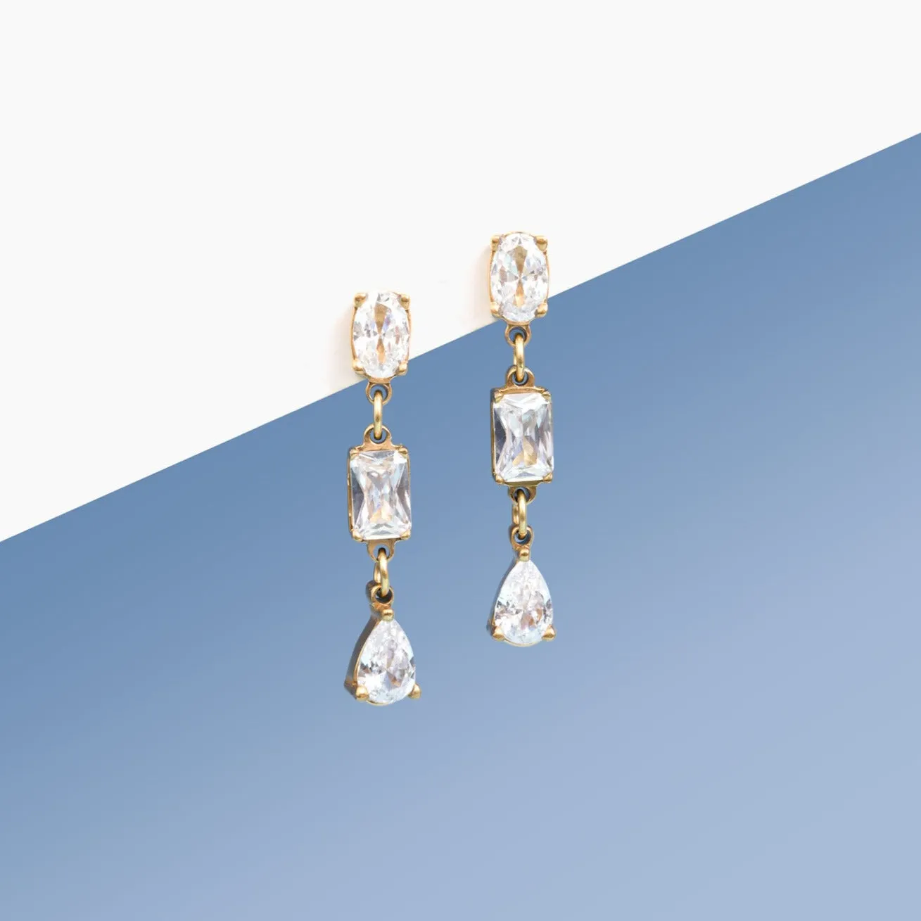 Zoe Drop Earrings sold by Tini Lux