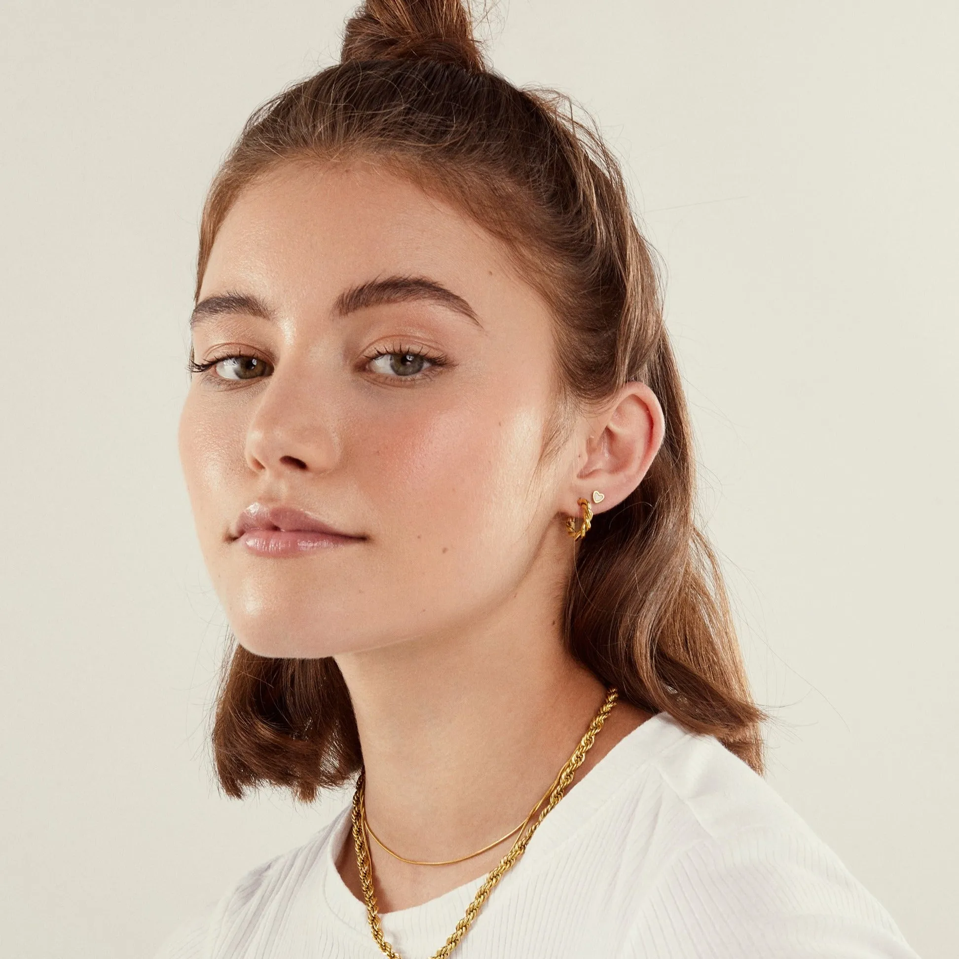 Getaway Hoop Earrings sold by Tini Lux product image thumbnail 3