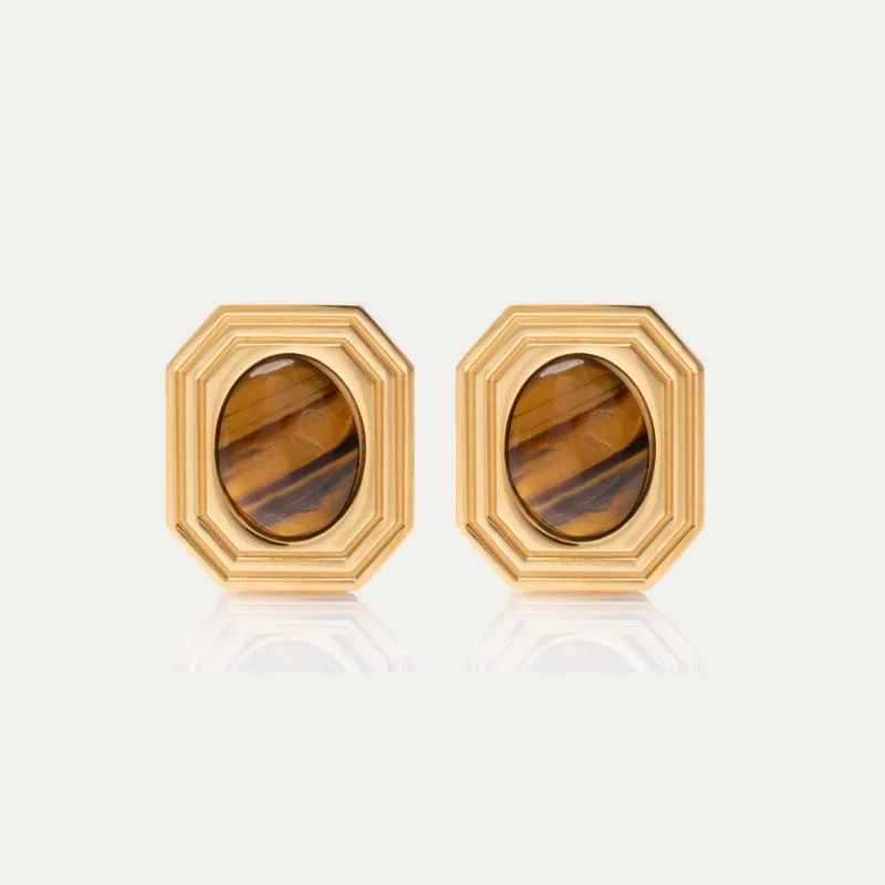 Francesca Statement Stud Earrings sold by Tini Lux