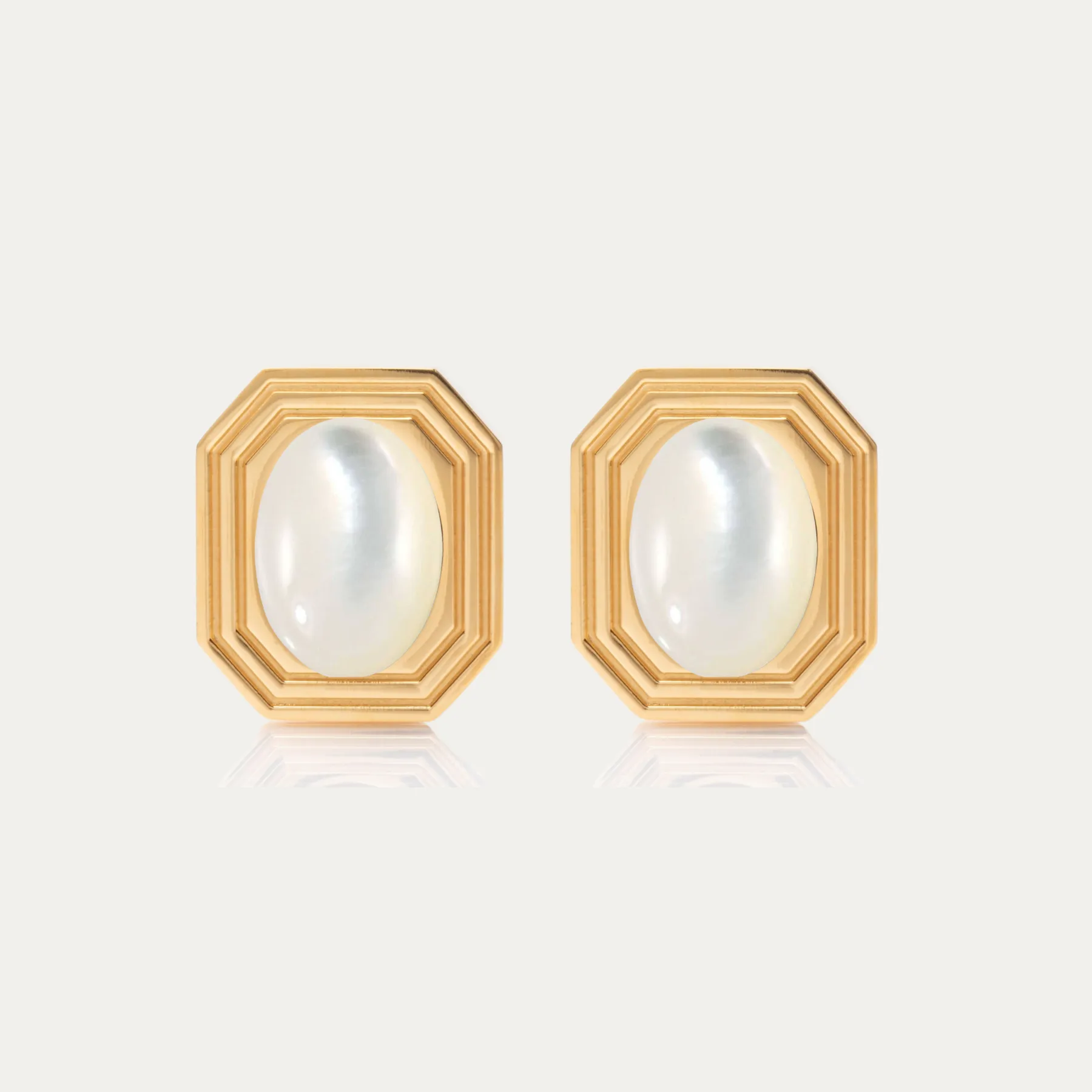 Francesca Statement Stud Earrings sold by Tini Lux product image thumbnail 4