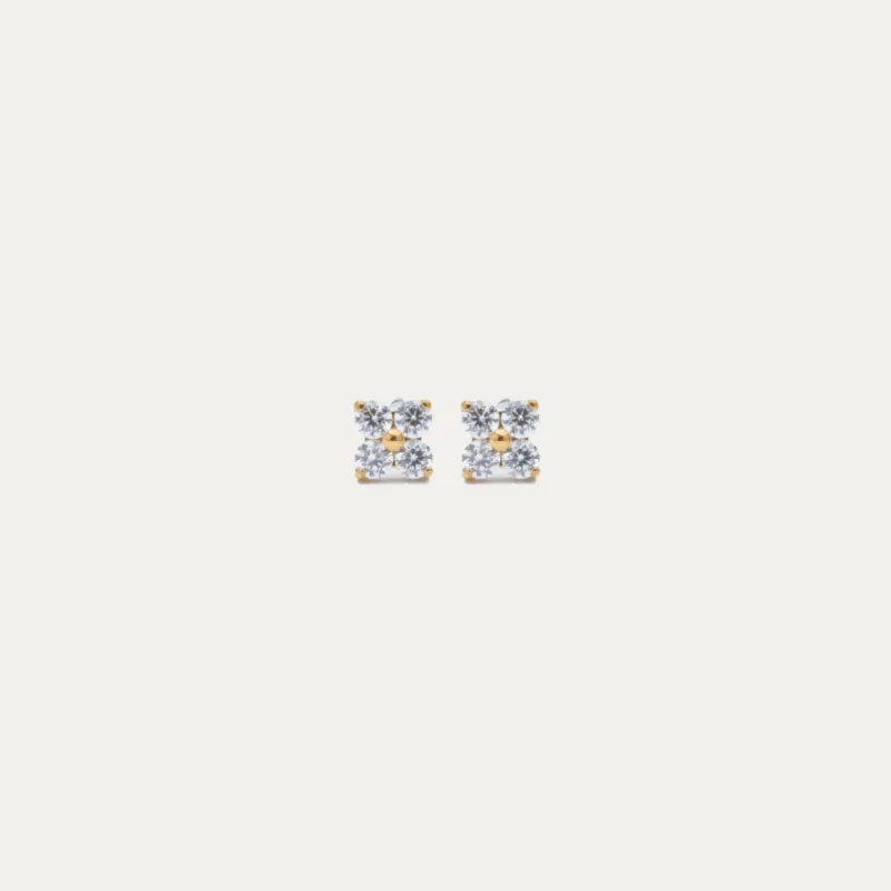 Nano Emmaline Stud Earrings sold by Tini Lux