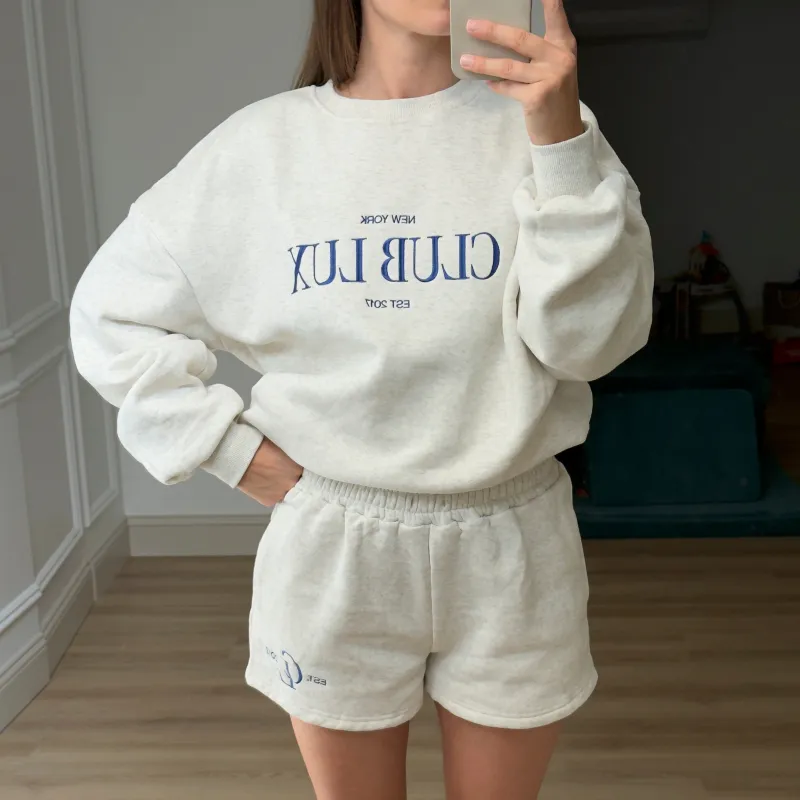 Club Lux Sweat Shorts sold by Tini Lux