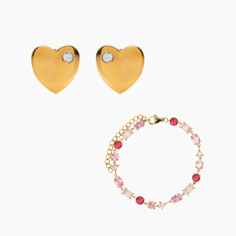 Rosé Hearts Bundle sold by Tini Lux