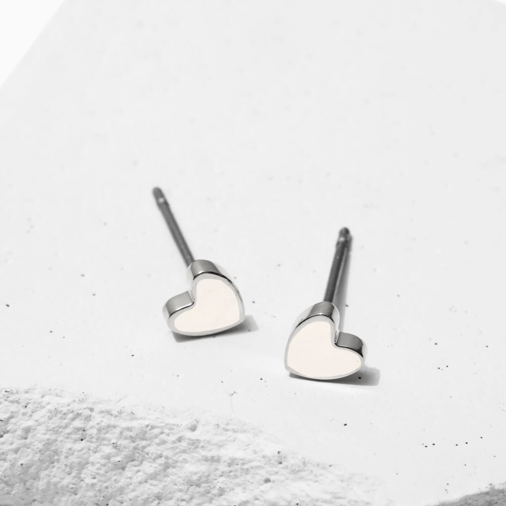 Priya Titanium Starter Stud Earrings sold by Tini Lux product image thumbnail 2
