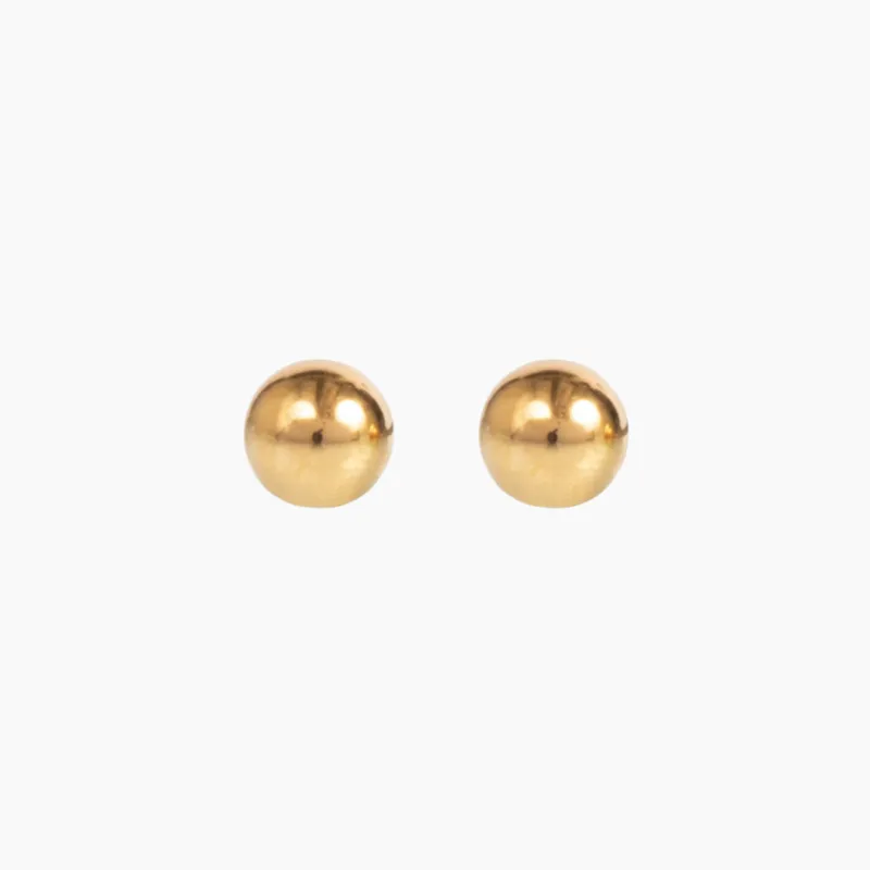 Mini Layla Titanium Starter Stud Earrings sold by Tini Lux