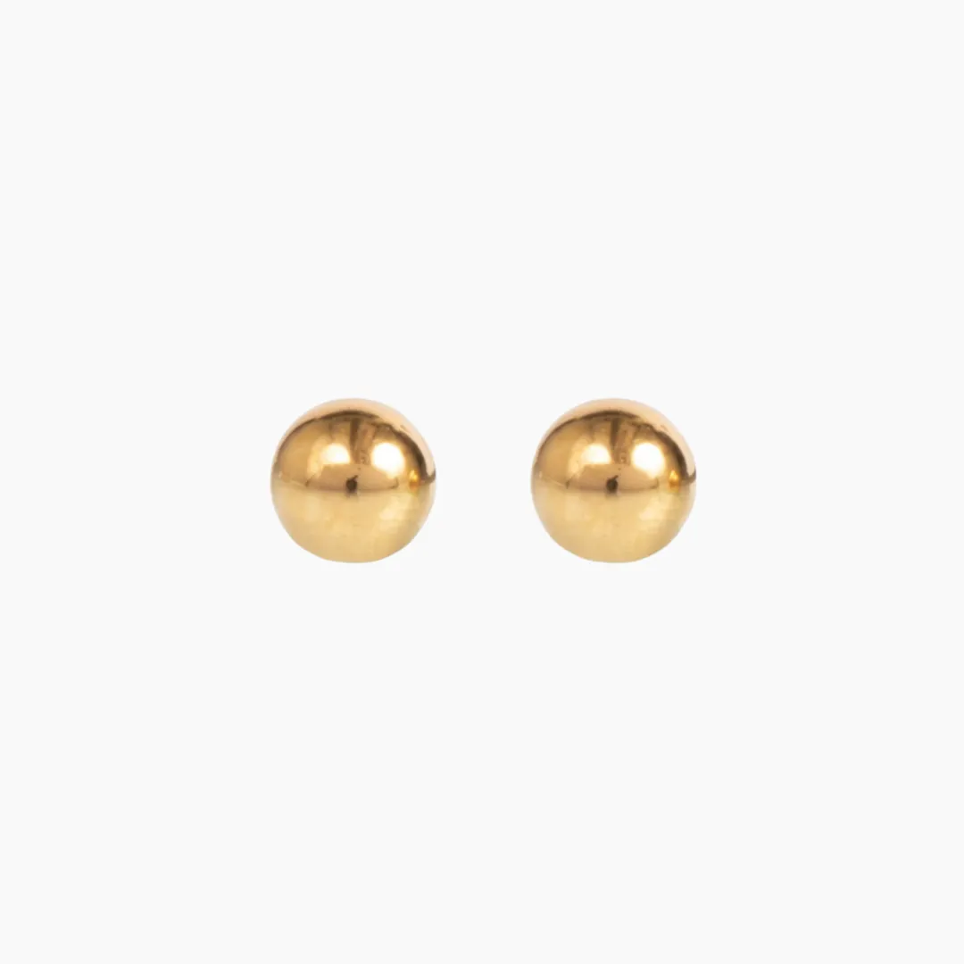 Mini Layla Titanium Starter Stud Earrings sold by Tini Lux