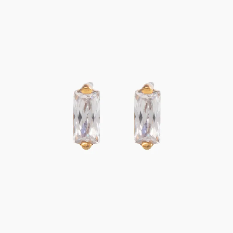 Bijou Titanium Starter Stud Earrings sold by Tini Lux