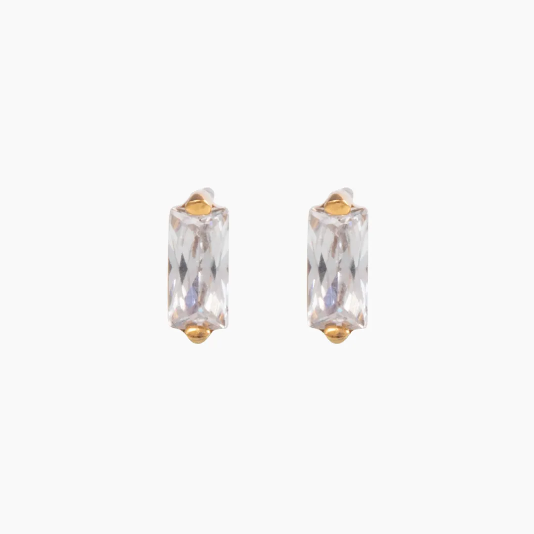 Bijou Titanium Starter Stud Earrings sold by Tini Lux