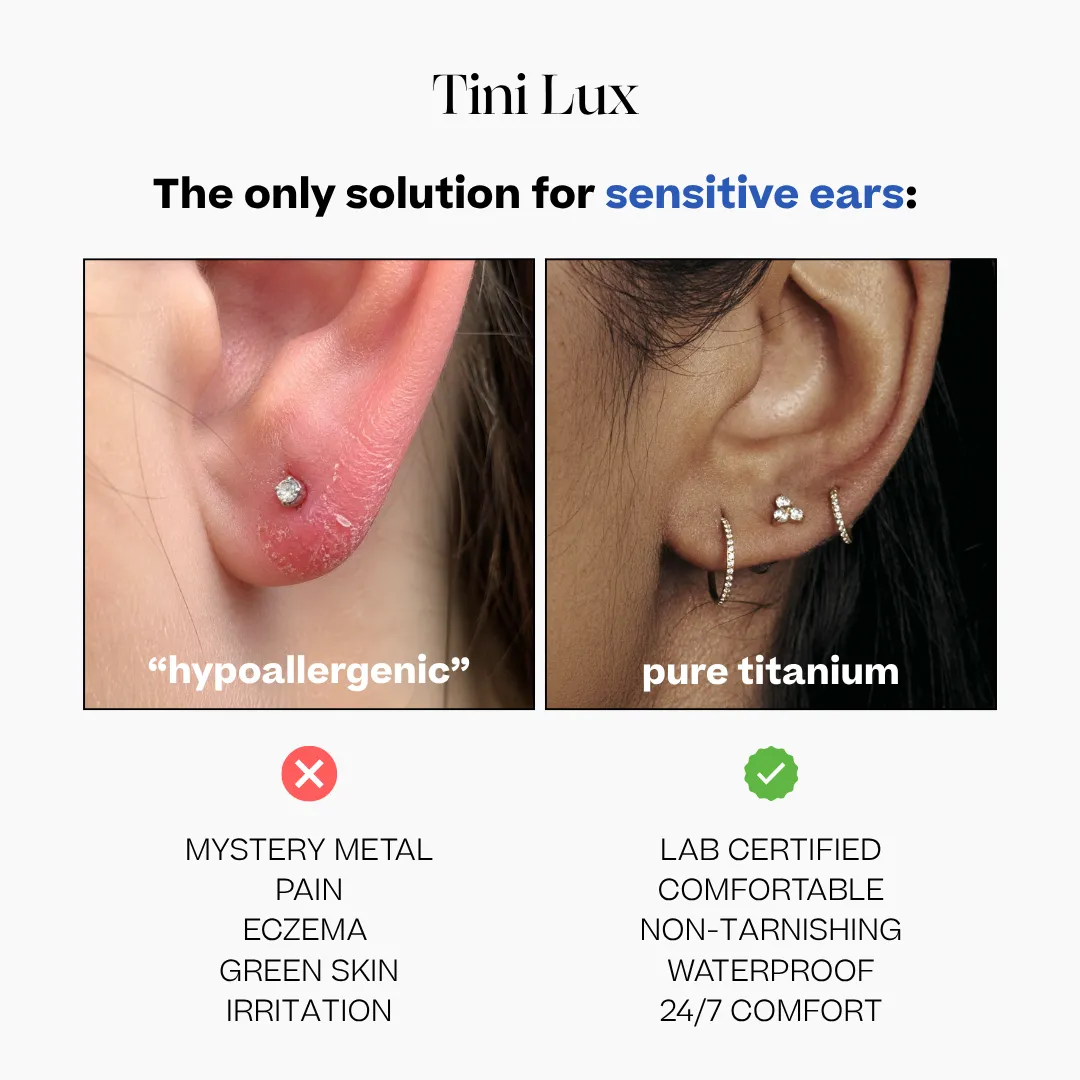 Oasis Stud Earrings sold by Tini Lux product image thumbnail 4